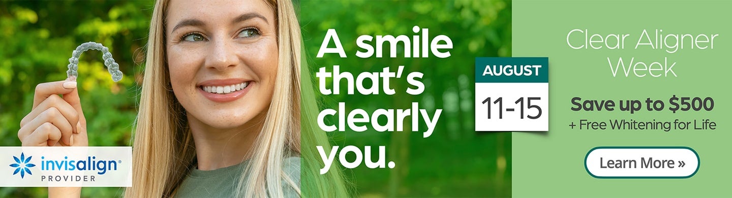 Invisalign August Special Offer Learn More